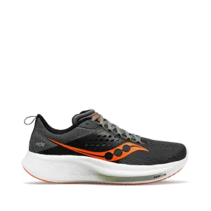 Saucony Ride 17 Men's Running Shoes SS24 Shadow / Pepper