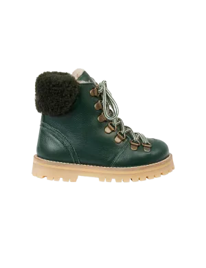 Shearling Winter Boot - Kale