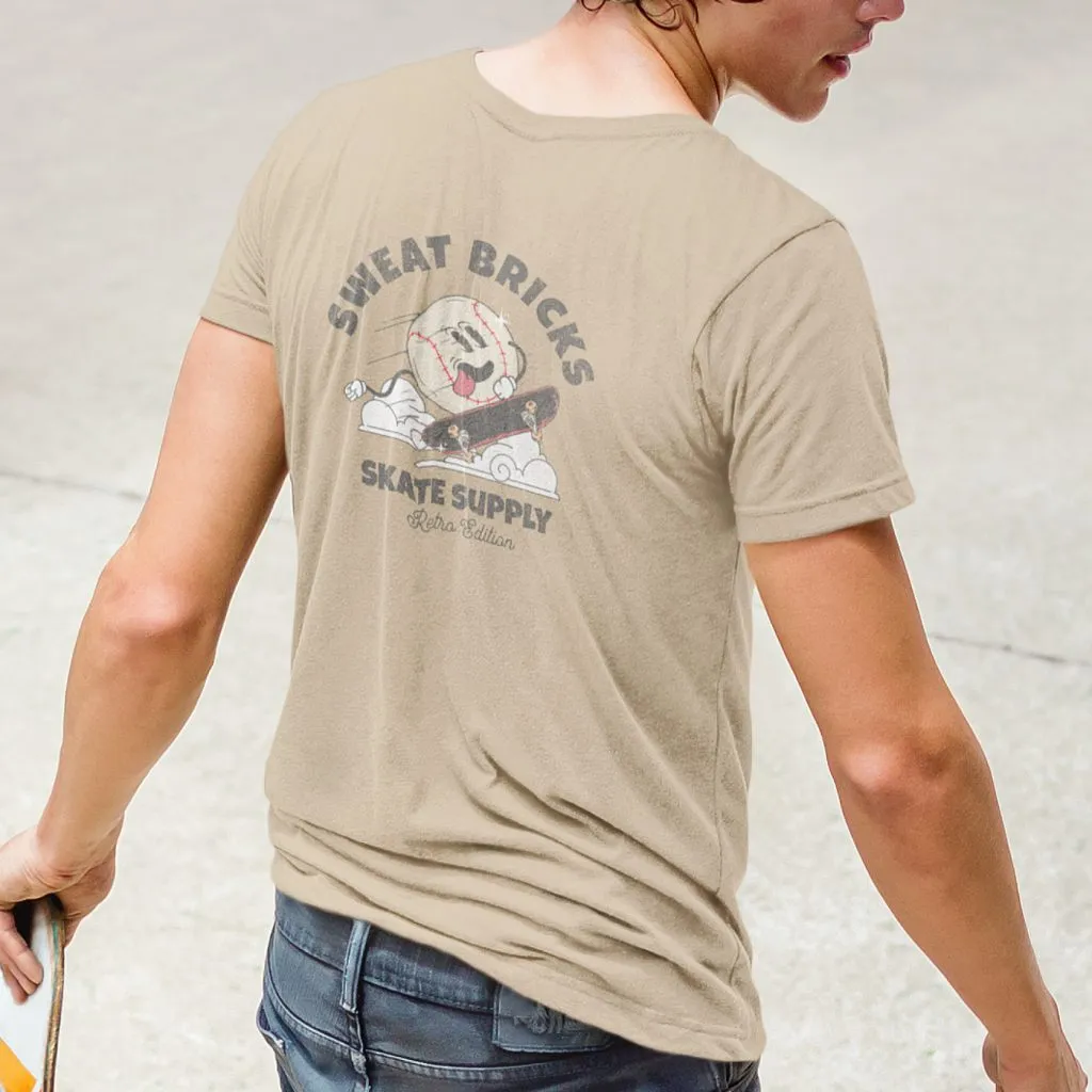 Skate T-shirt Sweat Bricks Skate Supply Back