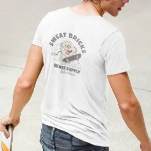 Skate T-shirt Sweat Bricks Skate Supply Back