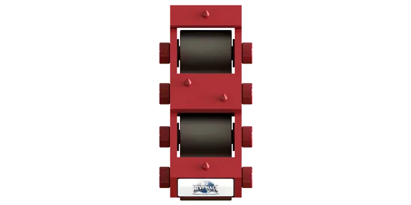 Slim Straight Line Skate HTDM-4 | 7.5 Ton Capacity - Steel Rollers