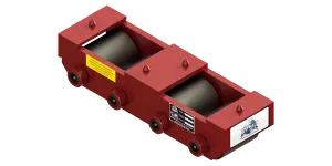 Slim Straight Line Skate HTDM-4 | 7.5 Ton Capacity - Steel Rollers