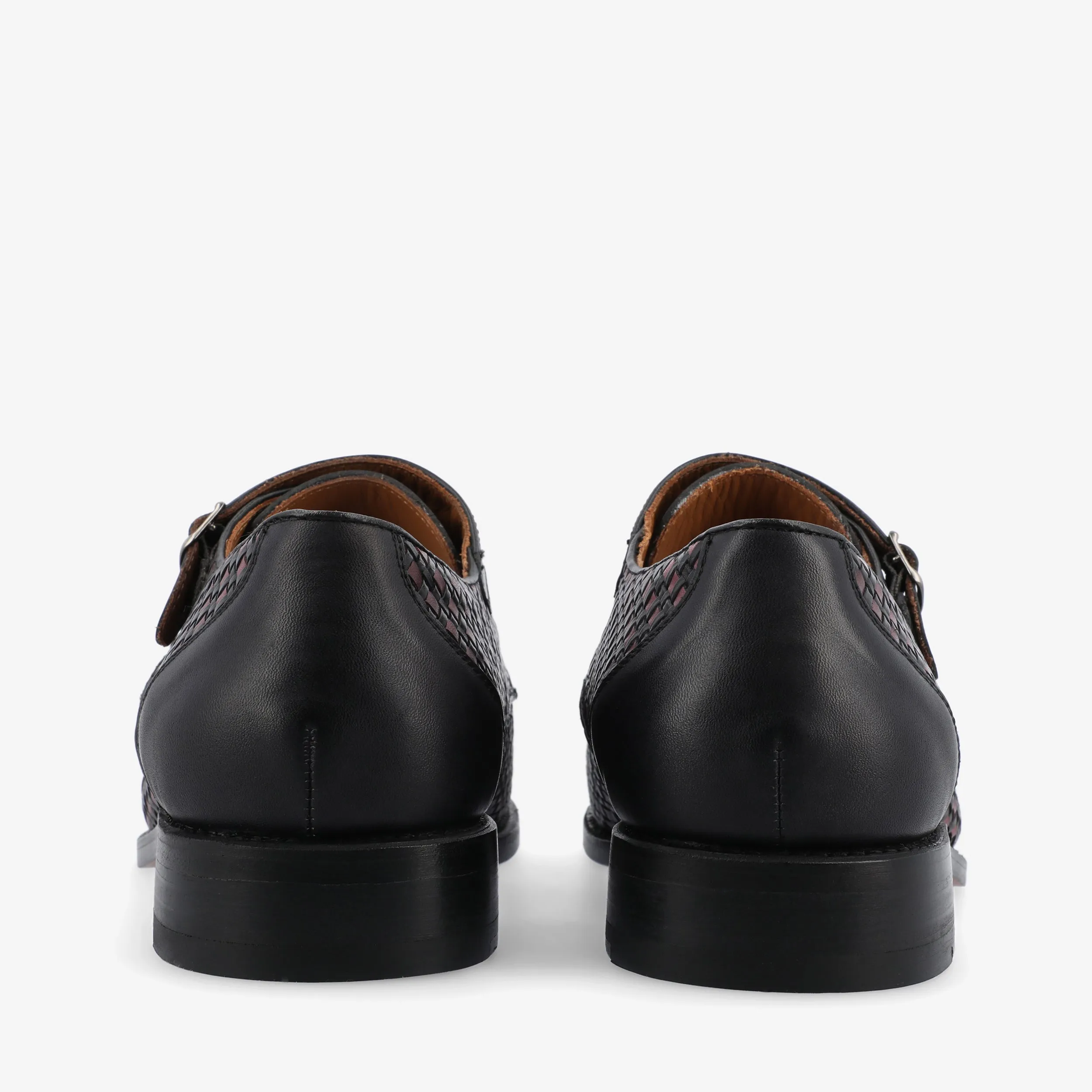 The Lucca Monk Woven in Black (Last Chance, Final Sale)