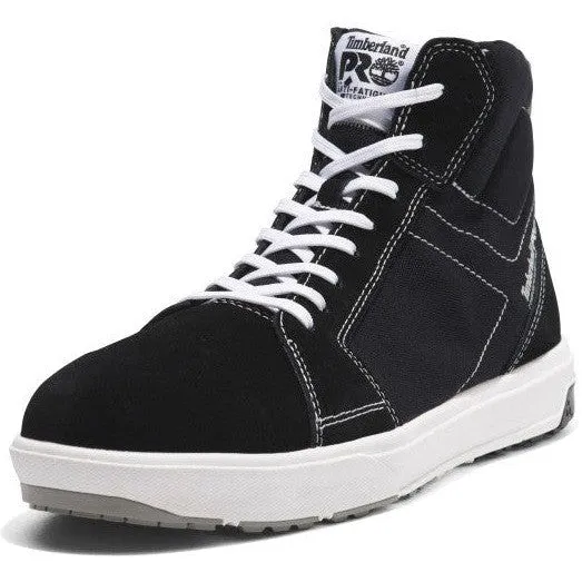 Timberland Pro Unisex Berkley HI Comp Toe Work Shoe- Black- TB1A5QN6001