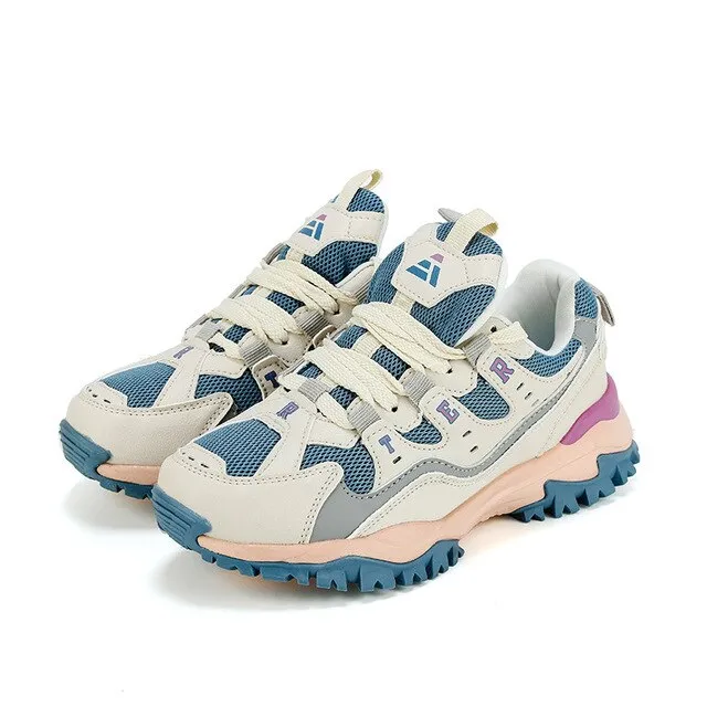 xiangtuibao New Fall Women Sneakers Suede Mesh Chunky Sneakers Platform Casual Shoes Woman