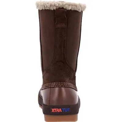 Xtratuf Women's Legacy Lte WP Slip Resist Pull On Work Boot -Brown- XWLP900