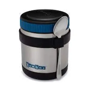 Yumbox Thermal Food Jar with Spoon - Black