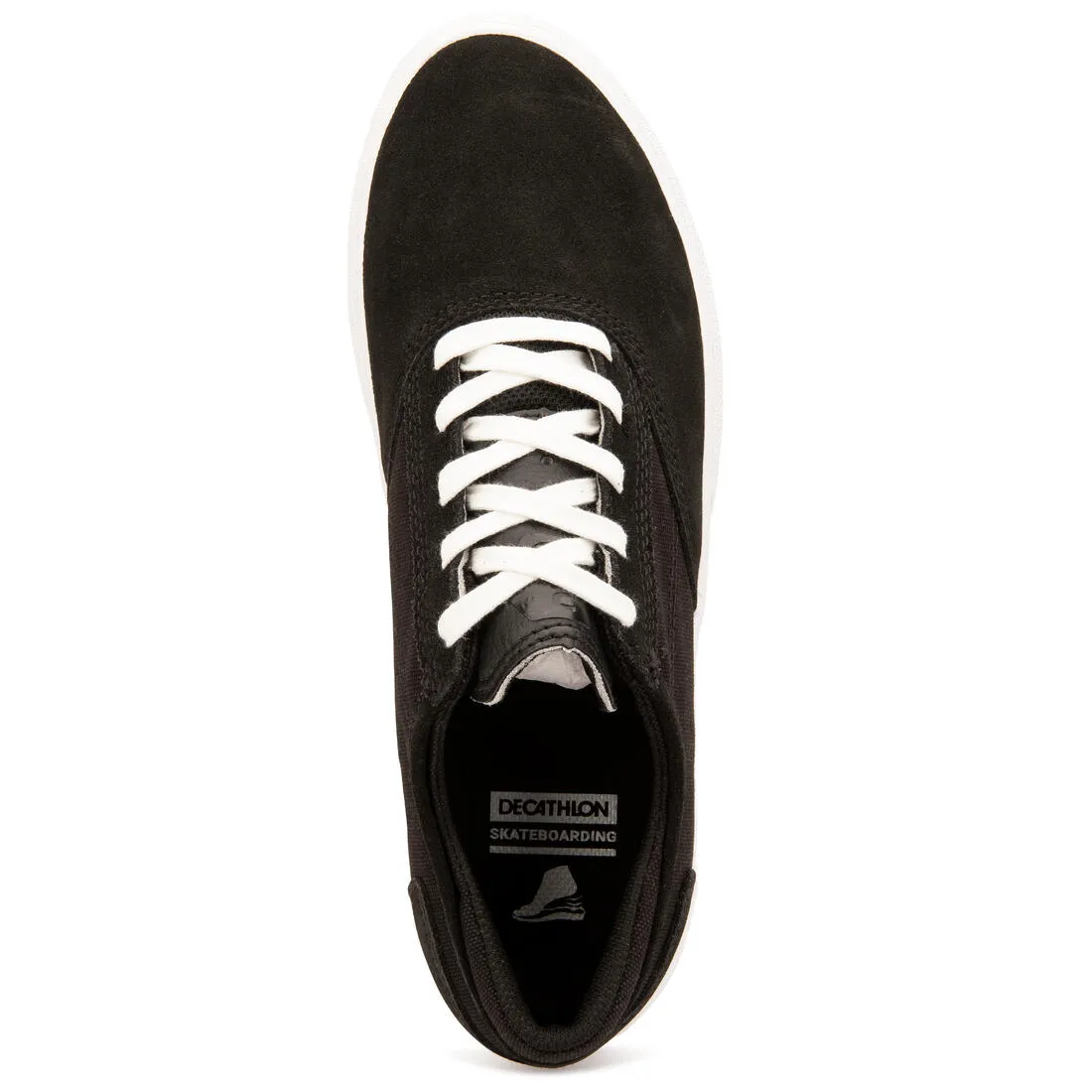 Zapatillas Skate Hombre y Niño Oxelo Vulca 500 II Vulcanizadas Negras