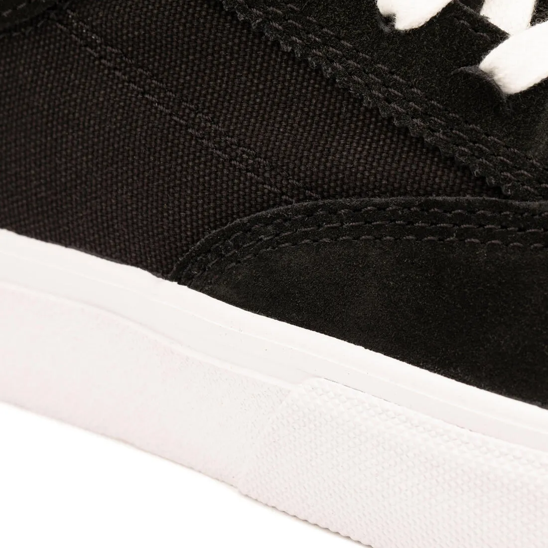 Zapatillas Skate Hombre y Niño Oxelo Vulca 500 II Vulcanizadas Negras